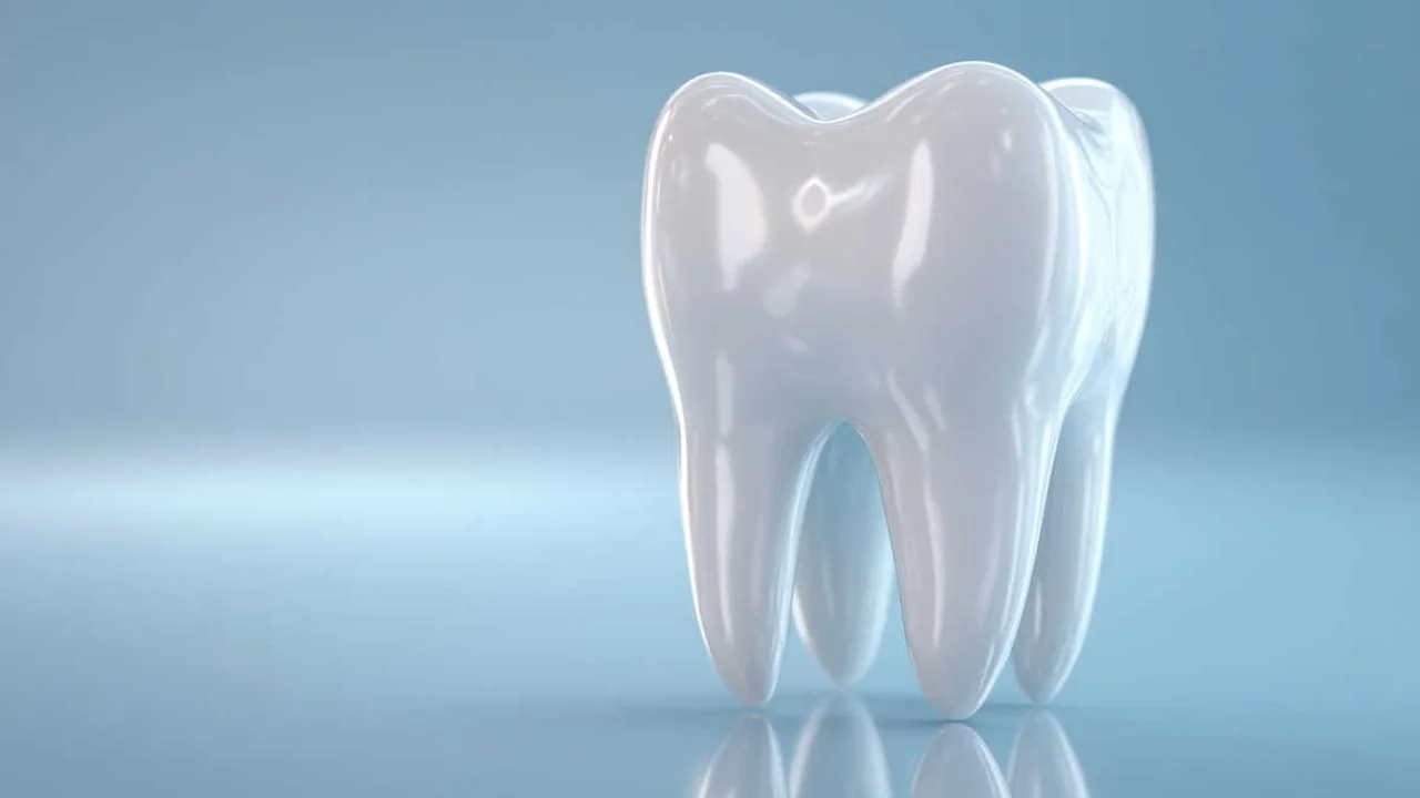 Esquema del maxilar superior donde se valora un injerto de hueso dental.